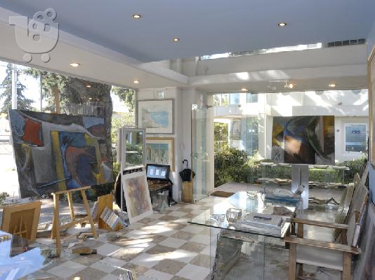 Gallerie Art, Μελίσσια, Πλήρες εργαστήριο (Γωνιοκόπτης, Αυτόματο καρφωτικό) επί του Εμπορι...